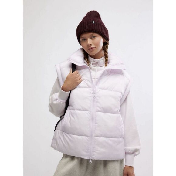 Free People Jackets & Blazers - FP Movement In A Bubble Puffer Oversized Vest Rose Quartz Pink Womens Small